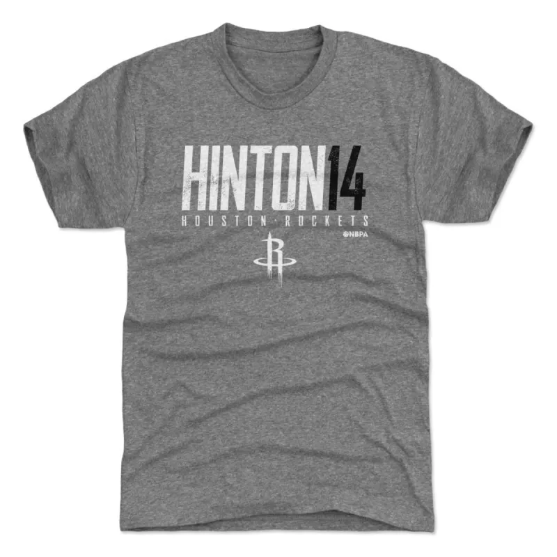 Nate Hinton Houston Rockets Elite WHT sold by 500 Level