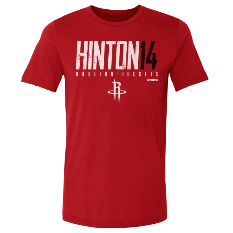 Nate Hinton Houston Rockets Elite WHT sold by 500 Level
