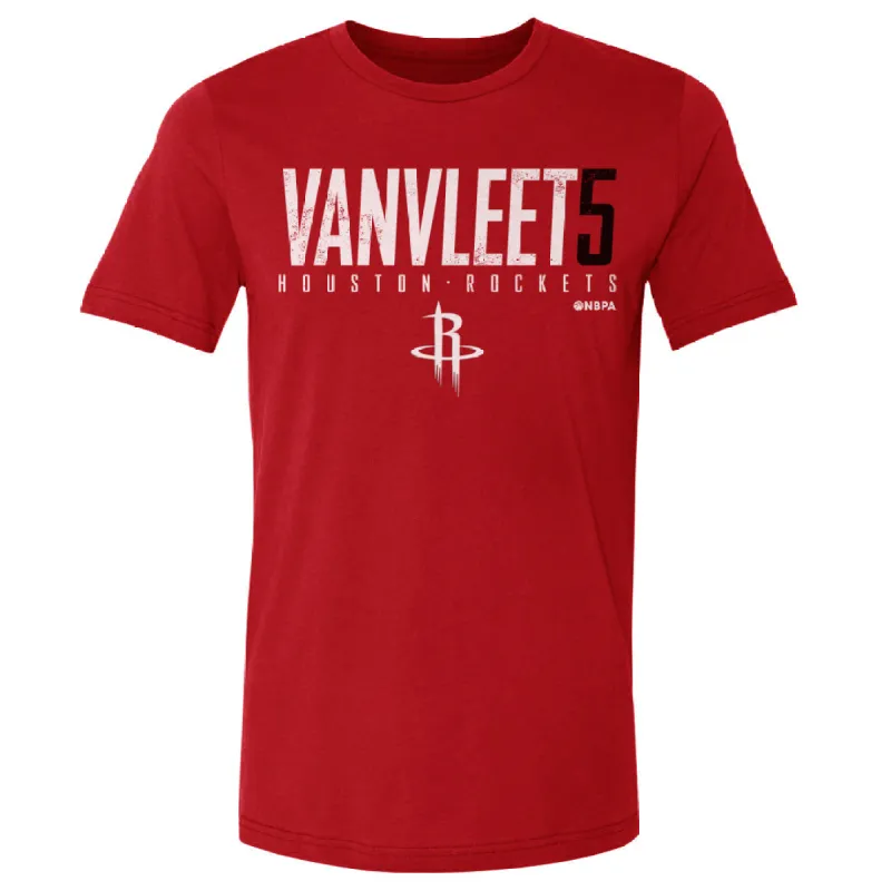 Fred VanVleet Houston Rockets Elite WHT sold by 500 Level