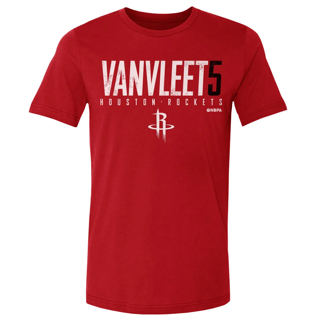 Fred VanVleet Houston Rockets Elite WHT sold by 500 Level