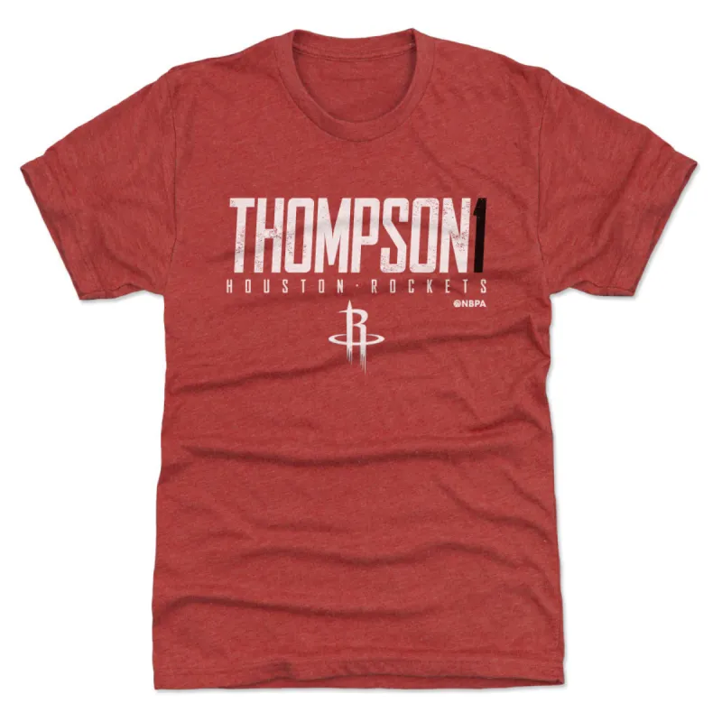 Amen Thompson Houston Rockets Elite WHT sold by 500 Level