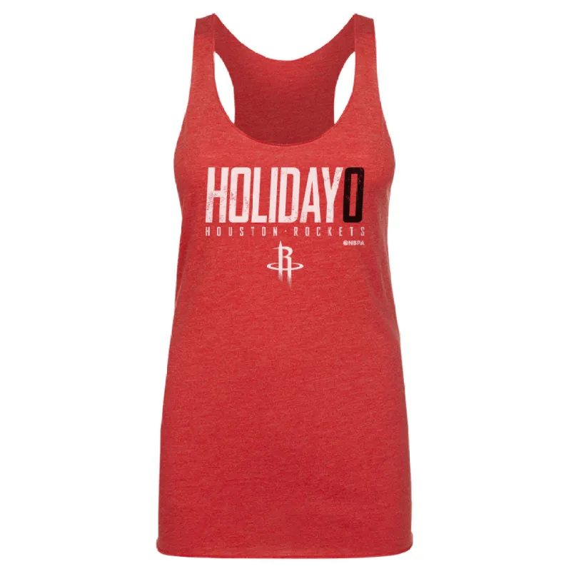 Aaron Holiday Houston Rockets Elite WHT sold by 500 Level