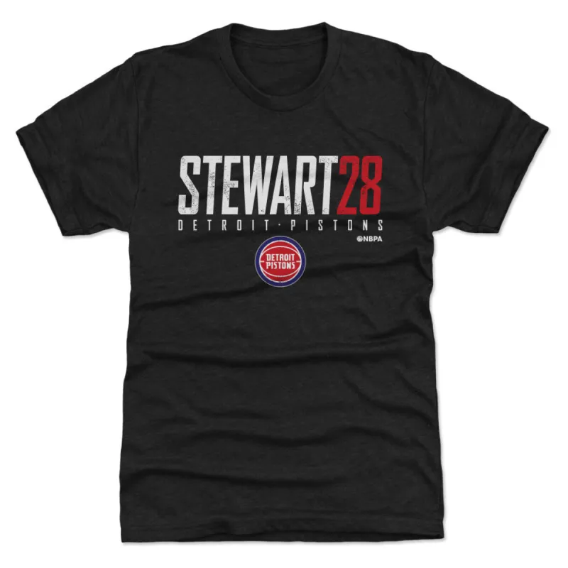 Isaiah Stewart Detroit Pistons Elite WHT made by 500 Level