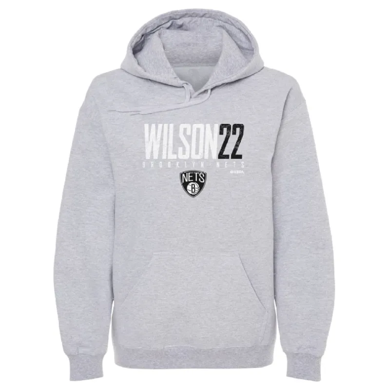 Jalen Wilson Brooklyn Nets Elite WHT sold by 500 Level