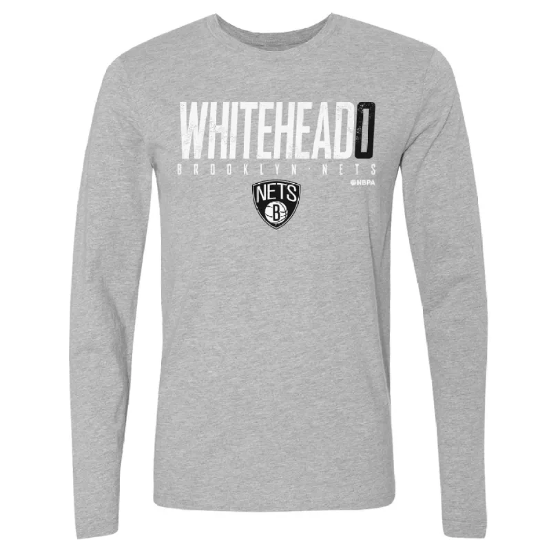 Dariq Whitehead Brooklyn Nets Elite WHT made by 500 Level