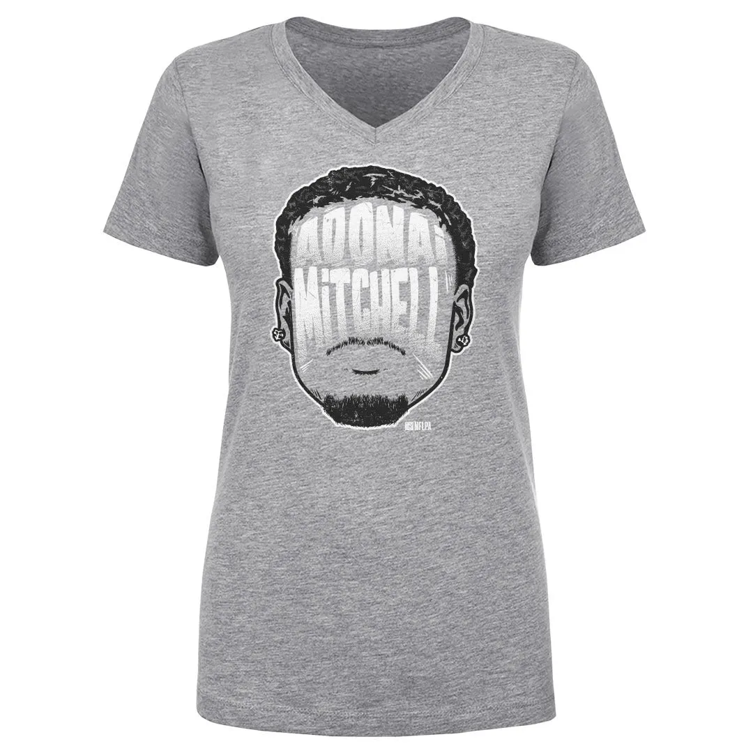 Adonai Mitchell Indianapolis Player Silhouette WHT sold by 500 Level