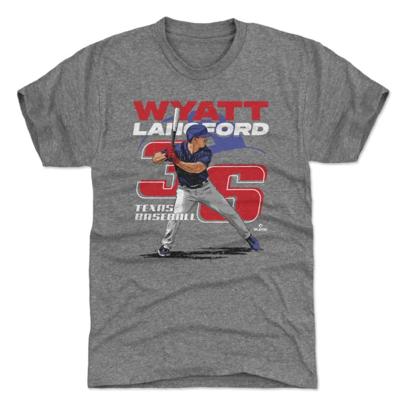 Wyatt Langford Texas Player Number WHT sold by 500 Level