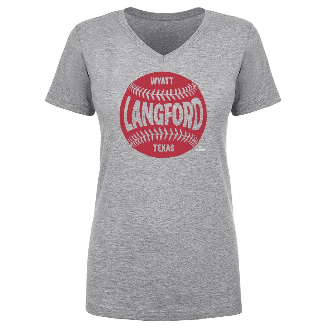 Wyatt Langford Texas Baseball WHT sold by 500 Level product image thumbnail 2