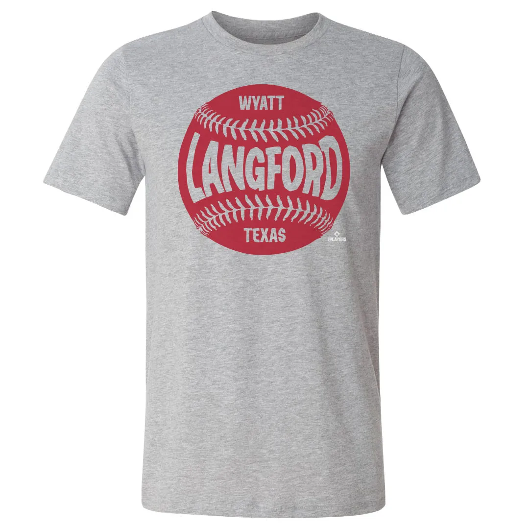 Wyatt Langford Texas Baseball WHT sold by 500 Level