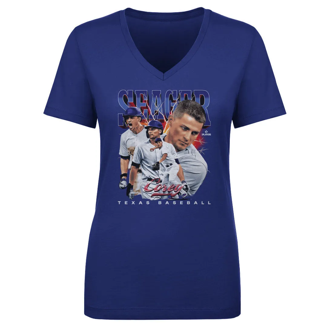 Corey Seager Texas Retro Vintage WHT sold by 500 Level product image thumbnail 3