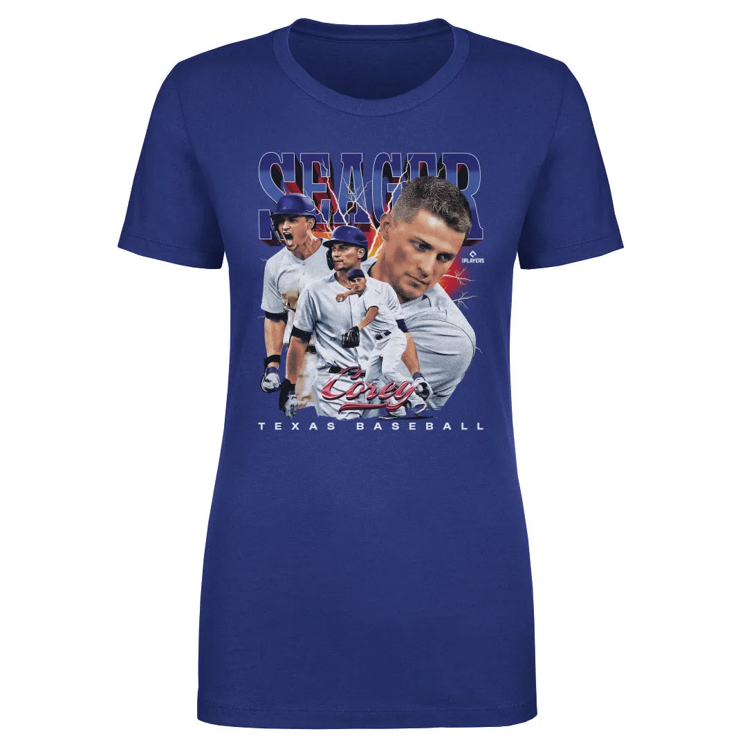 Corey Seager Texas Retro Vintage WHT sold by 500 Level product image thumbnail 3