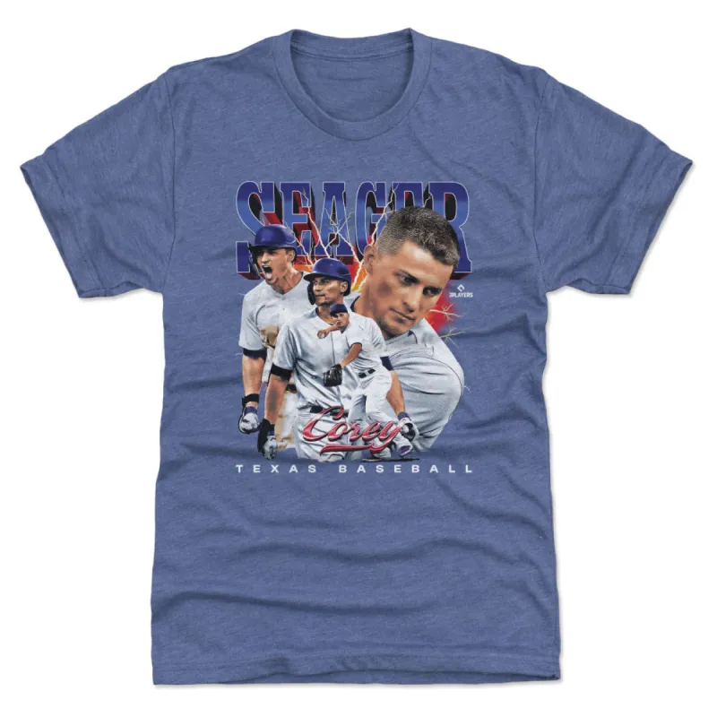 Corey Seager Texas Retro Vintage WHT sold by 500 Level