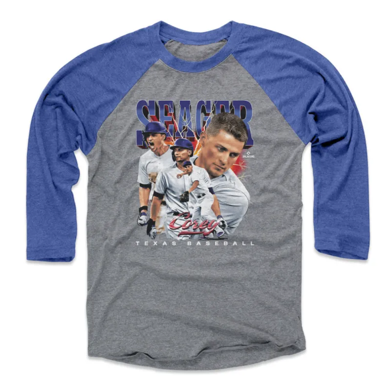 Corey Seager Texas Retro Vintage WHT sold by 500 Level