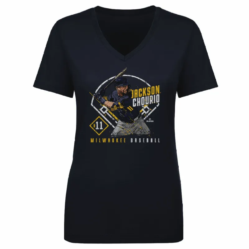 Jackson Chourio Milwaukee Ballpark WHT sold by 500 Level