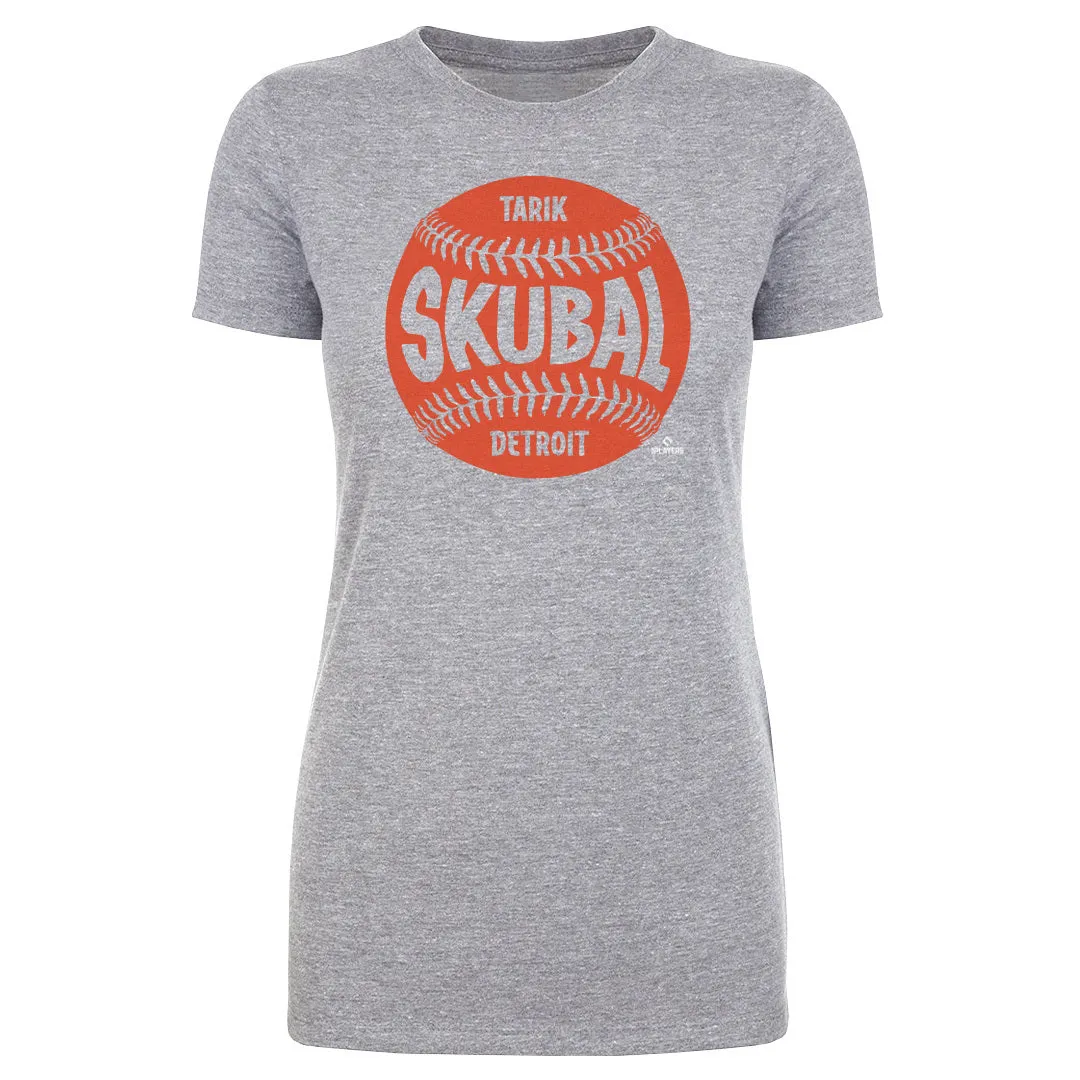 Tarik Skubal Detroit Baseball WHT sold by 500 Level