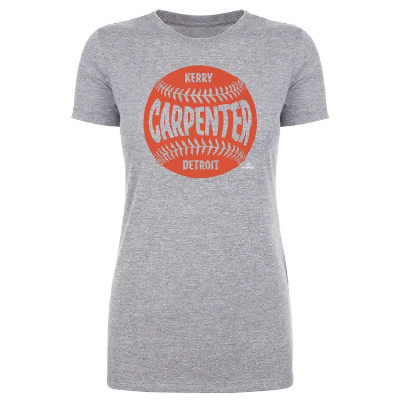 Kerry Carpenter Detroit Baseball WHT sold by 500 Level