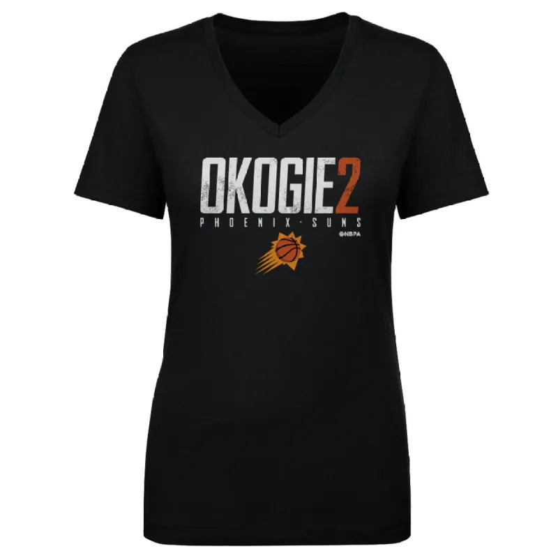 Josh Okogie Phoenix Suns Elite WHT sold by 500 Level