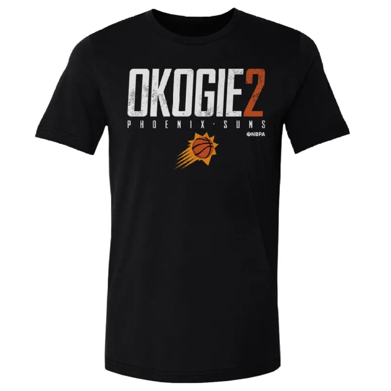 Josh Okogie Phoenix Suns Elite WHT sold by 500 Level