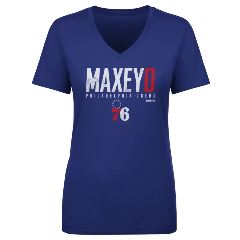 Tyrese Maxey Philadelphia 76ers Elite WHT sold by 500 Level