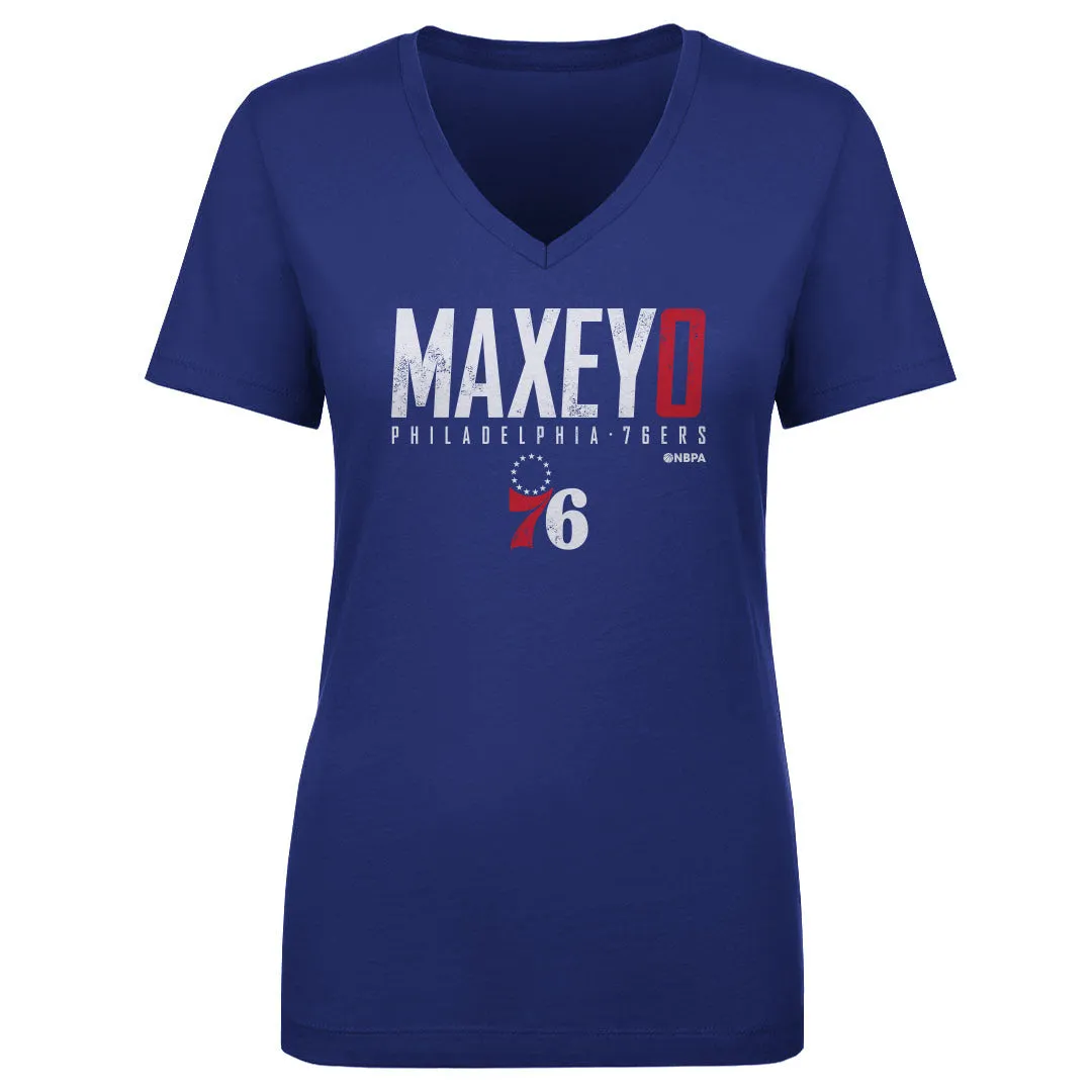 Tyrese Maxey Philadelphia 76ers Elite WHT sold by 500 Level