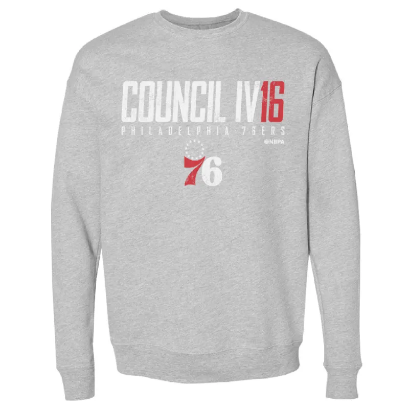 Ricky Council IV Philadelphia 76ers Elite WHT made by 500 Level
