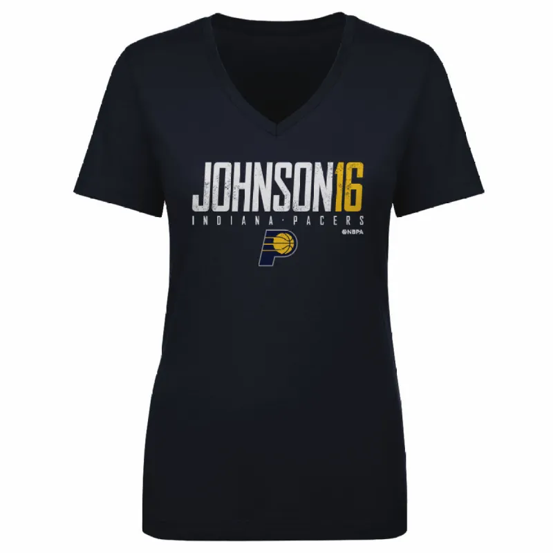 James Johnson Indiana Pacers Elite WHT sold by 500 Level