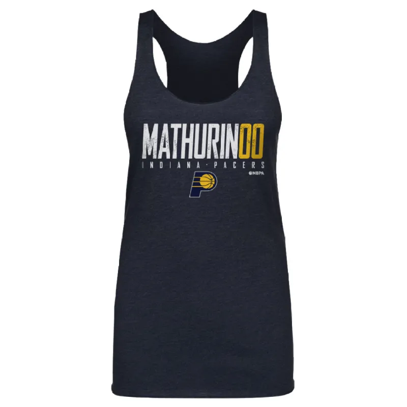 Bennedict Mathurin Indiana Pacers Elite WHT made by 500 Level
