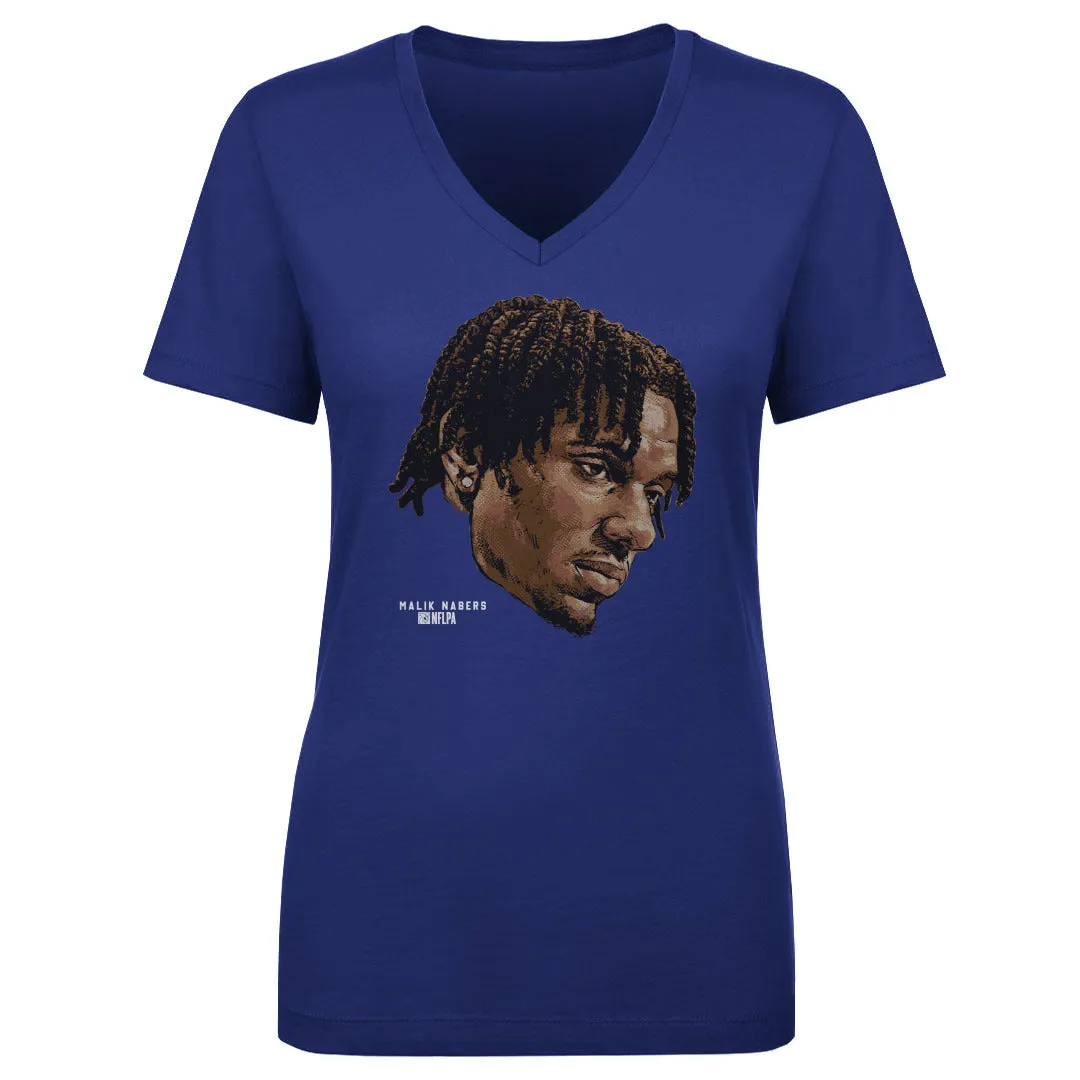 Malik Nabers New York G Portrait WHT sold by 500 Level product image thumbnail 2