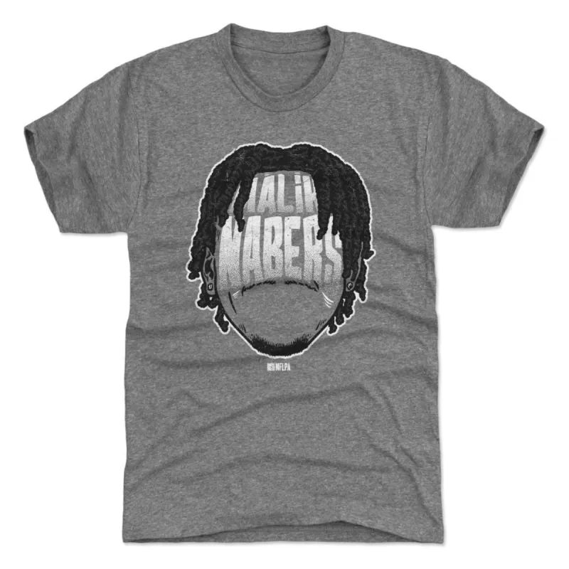 Malik Nabers New York G Player Silhouette WHT sold by 500 Level