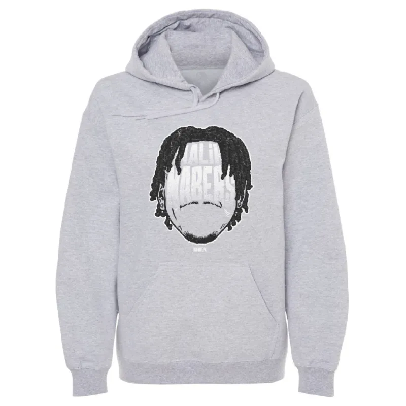 Malik Nabers New York G Player Silhouette WHT sold by 500 Level