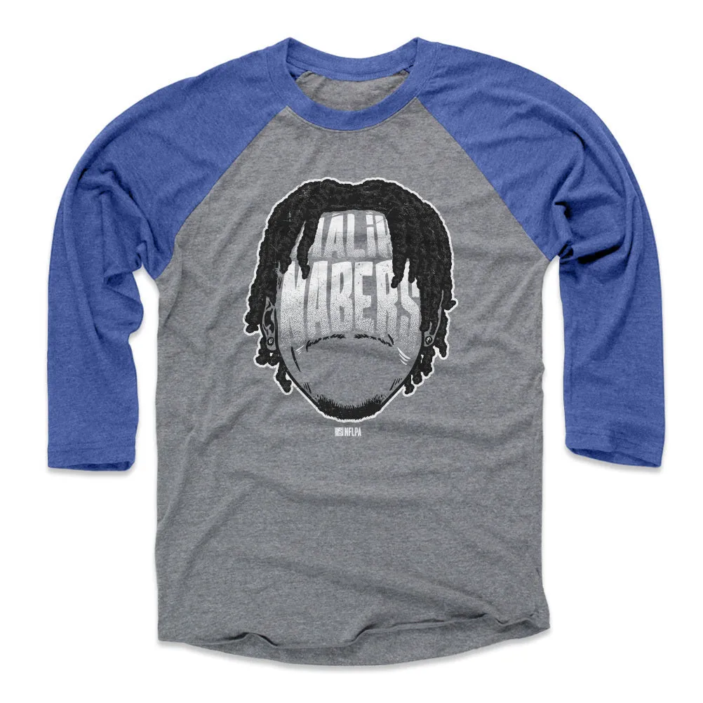 Malik Nabers New York G Player Silhouette WHT sold by 500 Level