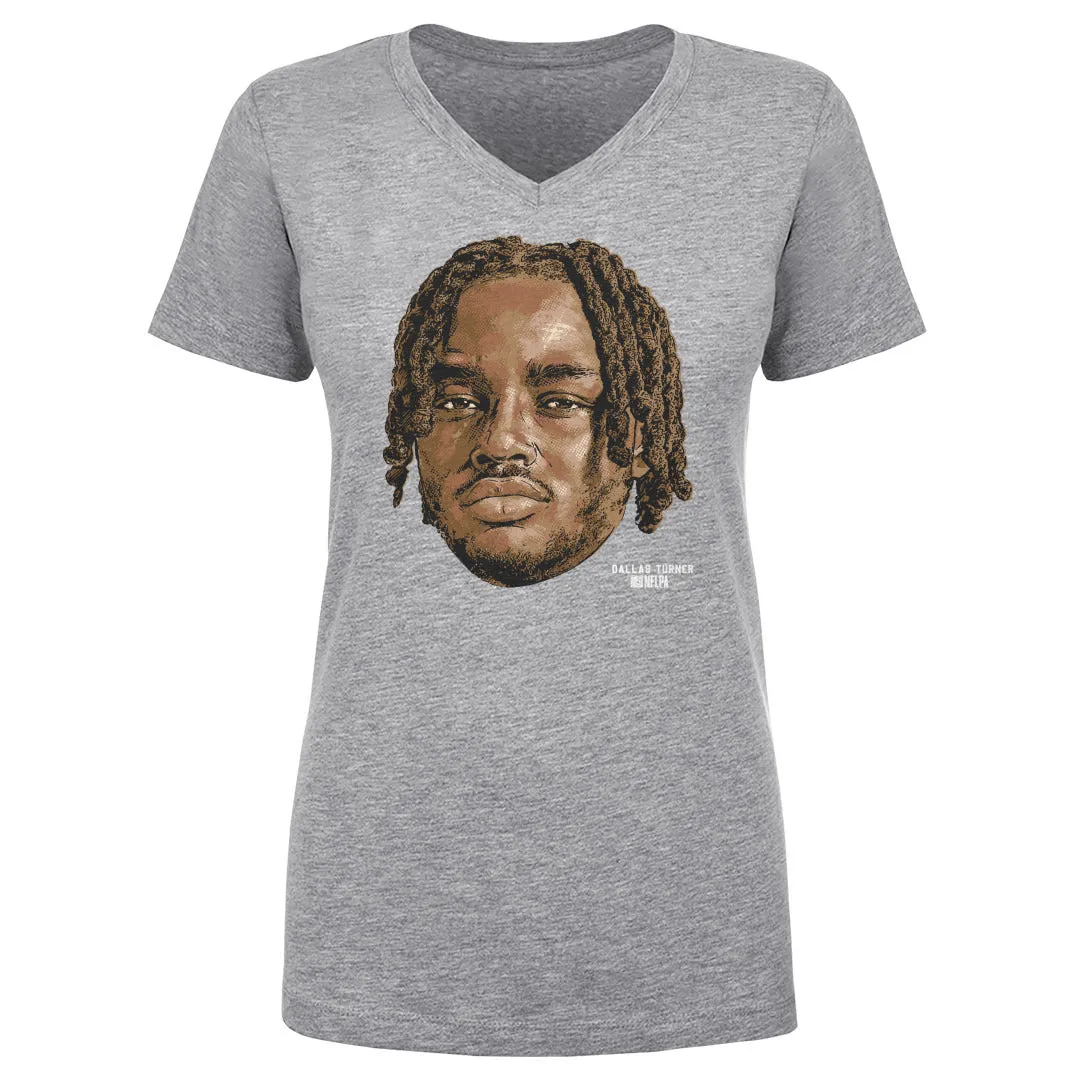 Dallas Turner Minnesota Portrait WHT sold by 500 Level