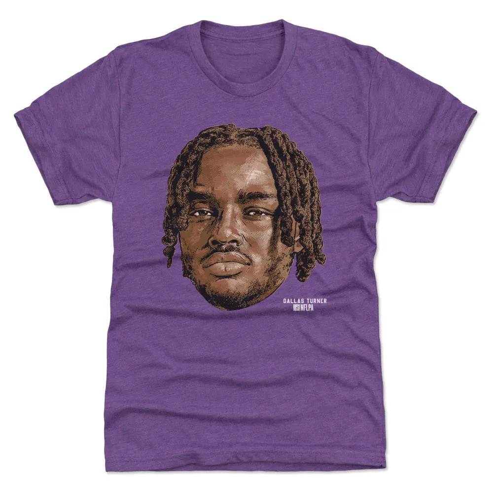 Dallas Turner Minnesota Portrait WHT sold by 500 Level