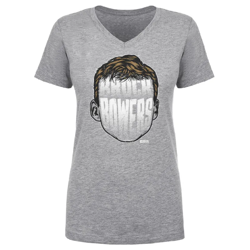 Brock Bowers Las Vegas Player Silhouette WHT sold by 500 Level