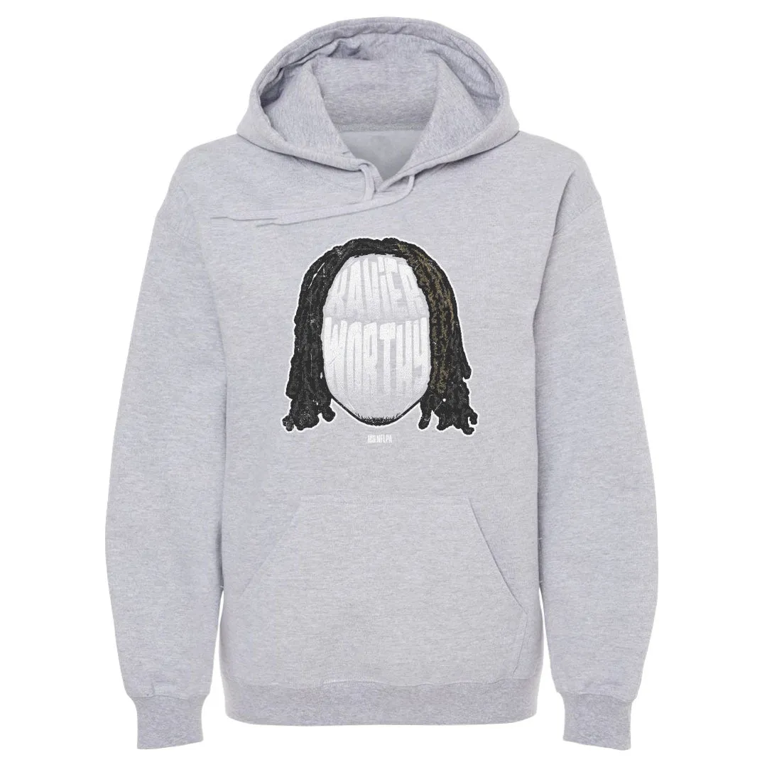 Xavier Worthy Kansas City Player Silhouette WHT sold by 500 Level