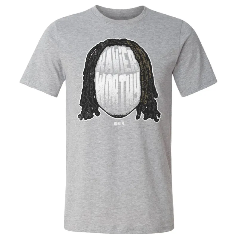 Xavier Worthy Kansas City Player Silhouette WHT sold by 500 Level