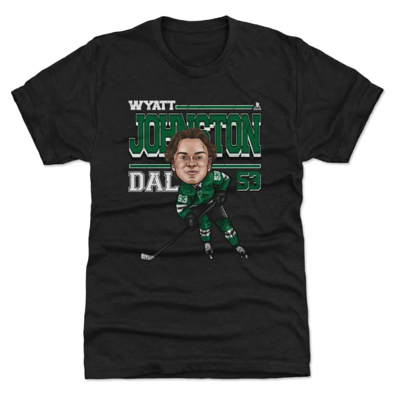 Wyatt Johnston Dallas Cartoon WHT sold by 500 Level