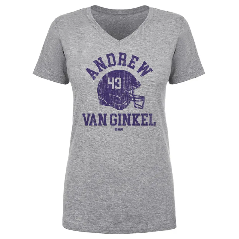 Andrew Van Ginkel Minnesota Helmet Font sold by 500 Level