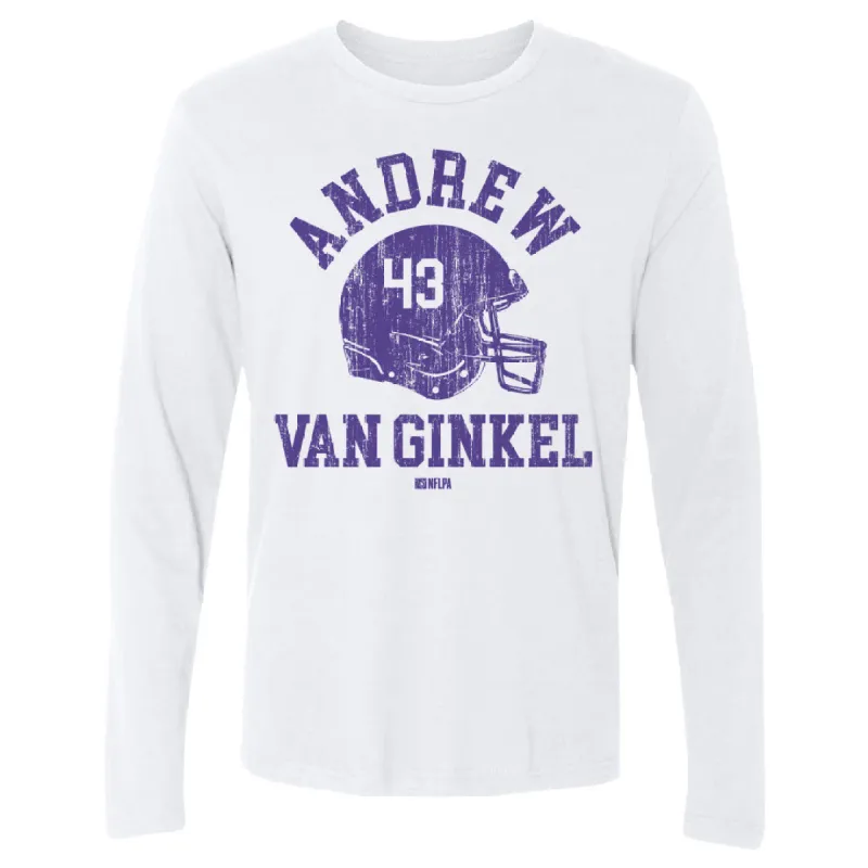 Andrew Van Ginkel Minnesota Helmet Font sold by 500 Level