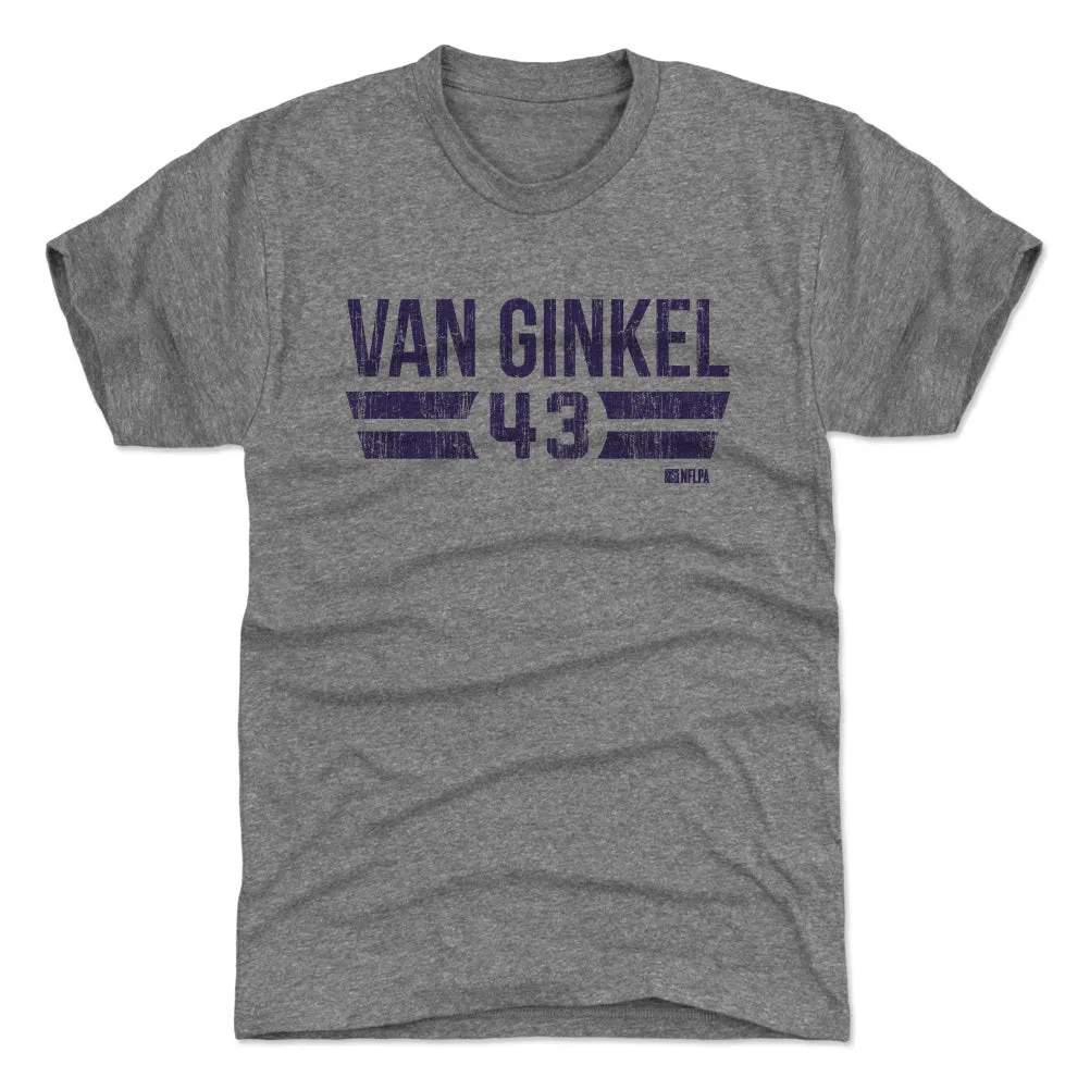 Andrew Van Ginkel Minnesota Font sold by 500 Level