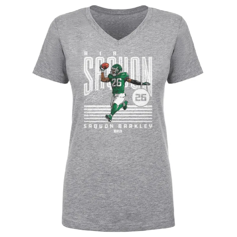 Saquon Barkley Philadelphia Air Saquon WHT made by 500 Level