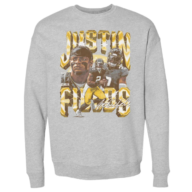 Justin Fields Pittsburgh Vintage WHT sold by 500 Level