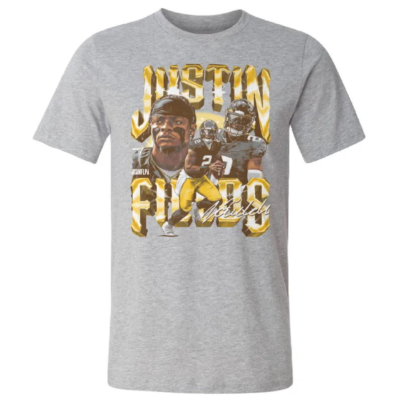 Justin Fields Pittsburgh Vintage WHT sold by 500 Level