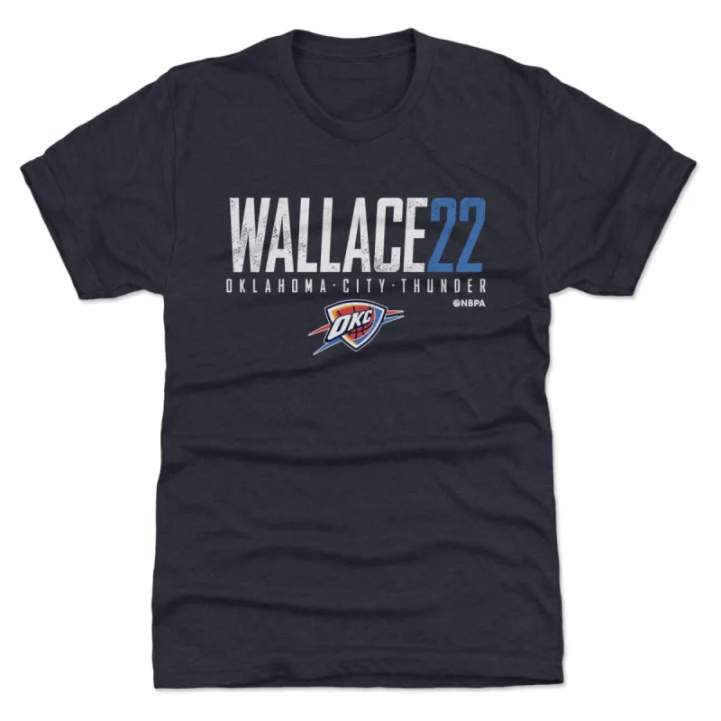 Cason Wallace Oklahoma City Thunder Elite WHT made by 500 Level
