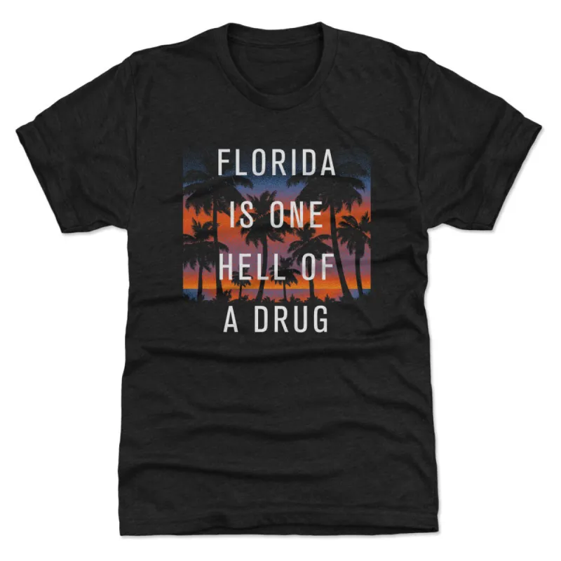Florida Is One Hell Of A Drug Palm Trees WHT sold by 500 Level