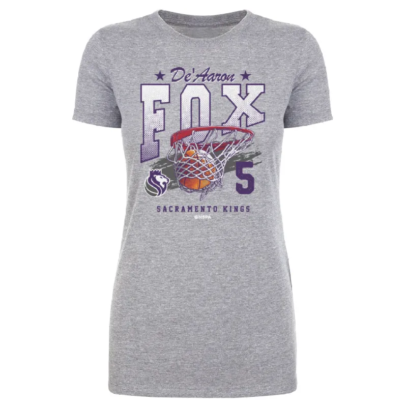 De'Aaron Fox Sacramento Kings Swish WHT made by 500 Level