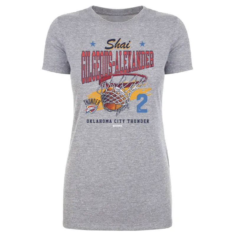 Shai Gilgeous-Alexander Oklahoma City Thunder Swish WHT sold by 500 Level