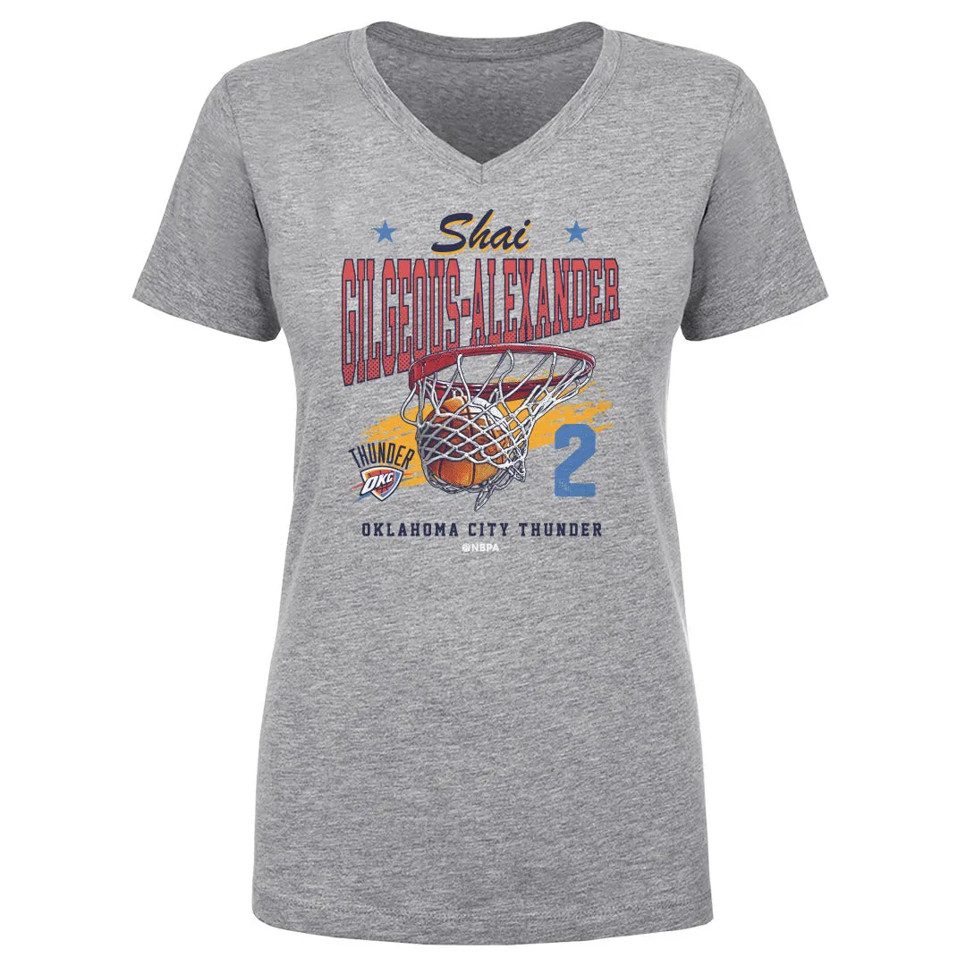 Shai Gilgeous-Alexander Oklahoma City Thunder Swish WHT sold by 500 Level