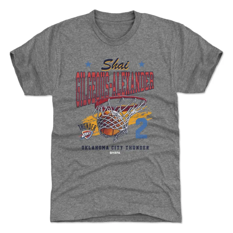 Shai Gilgeous-Alexander Oklahoma City Thunder Swish WHT sold by 500 Level