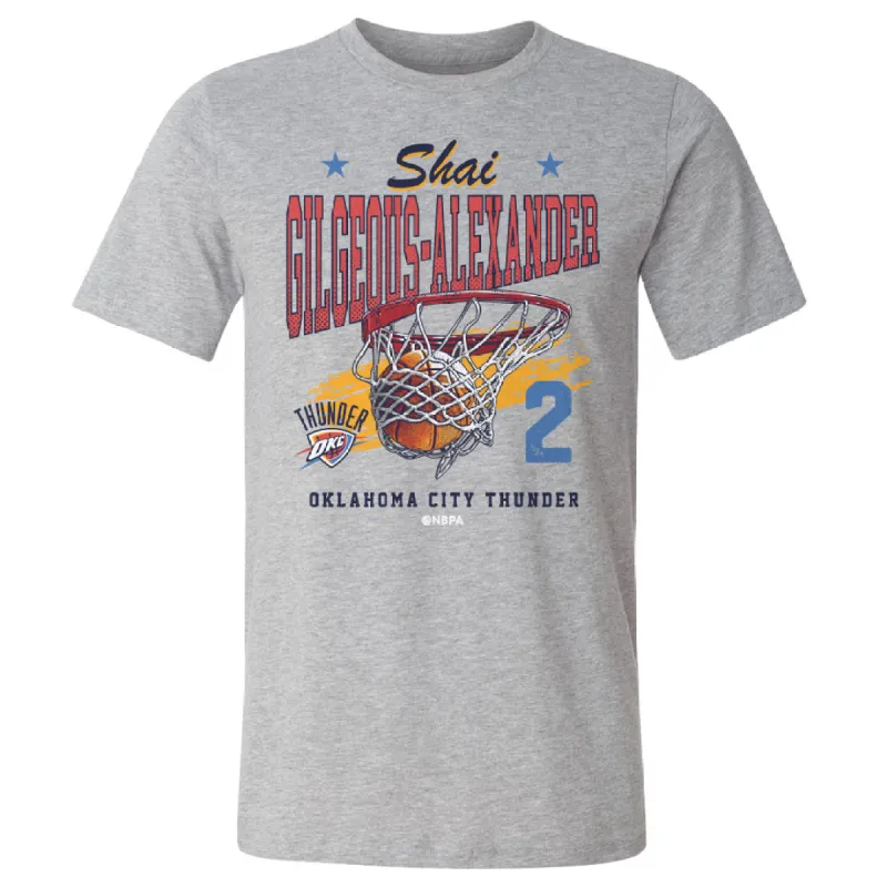 Shai Gilgeous-Alexander Oklahoma City Thunder Swish WHT sold by 500 Level